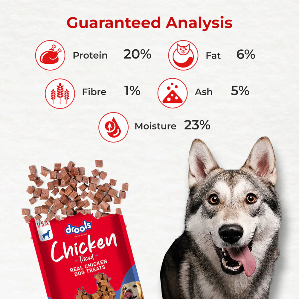 Drools Chicken Diced Dog Treats - Image 8
