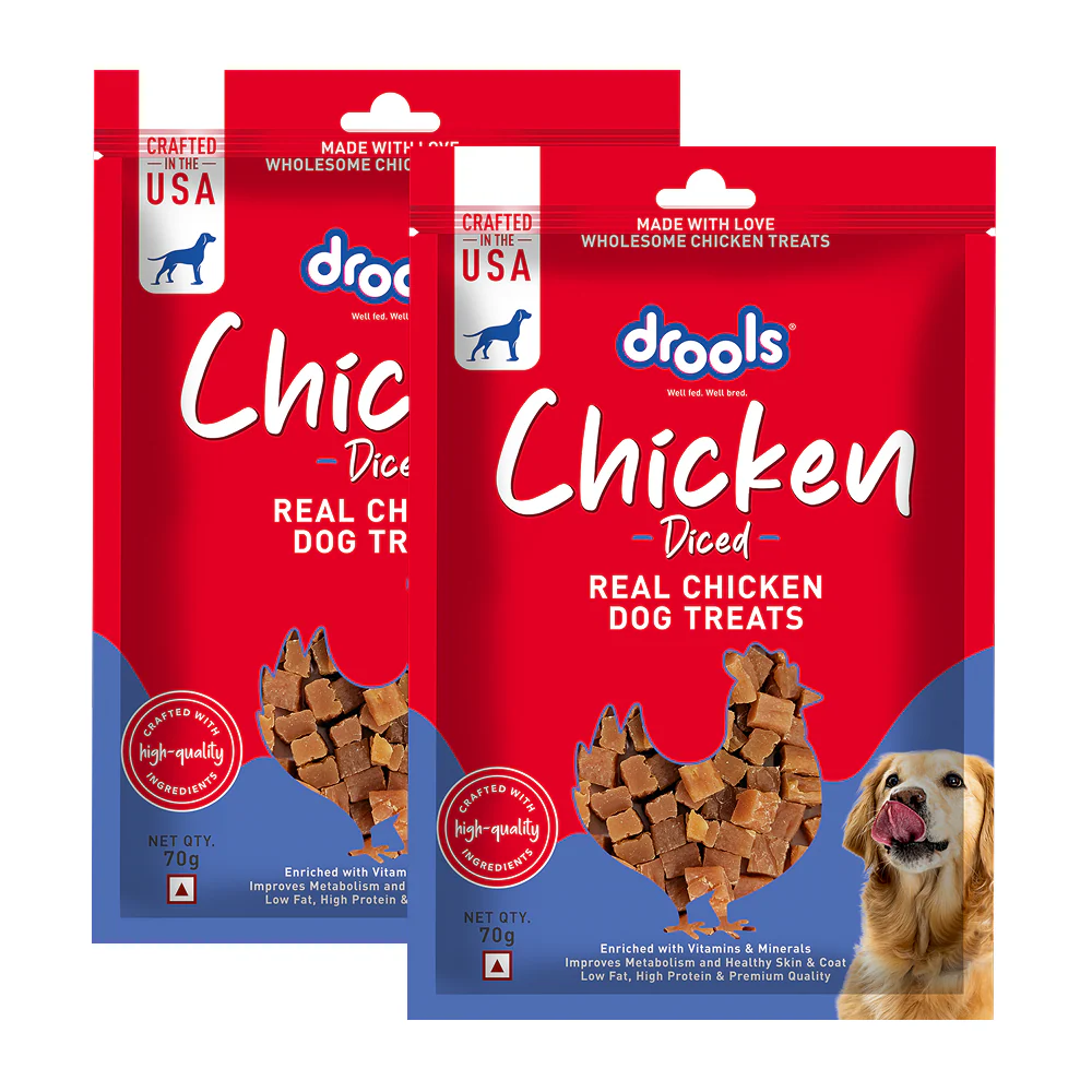 Drools Chicken Diced Dog Treats - Image 9