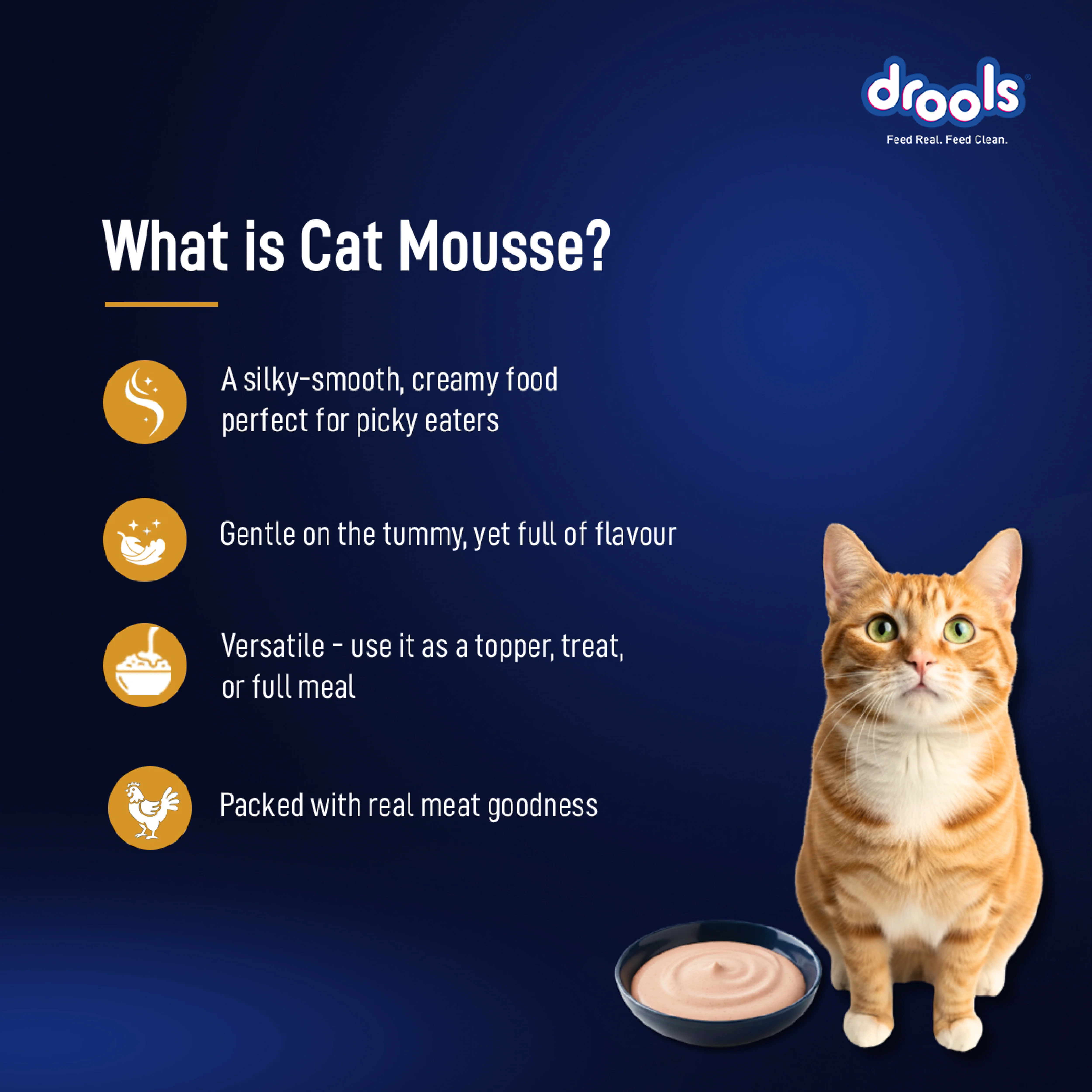 Drools Chicken Mousse Adult Cat Wet Food - Image 5