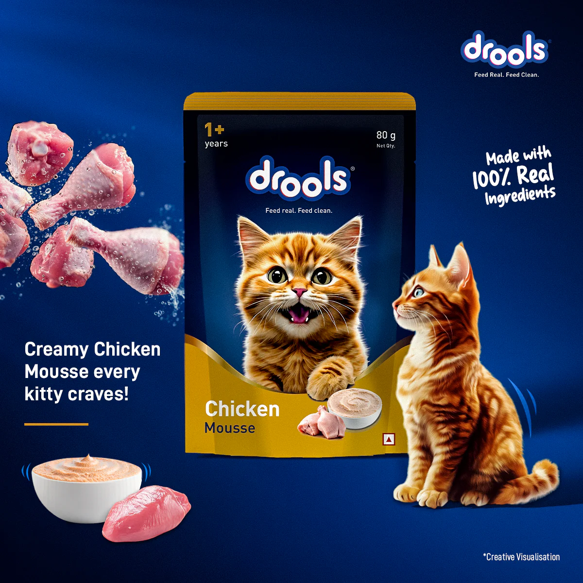 Drools Chicken Mousse Adult Cat Wet Food - Image 9