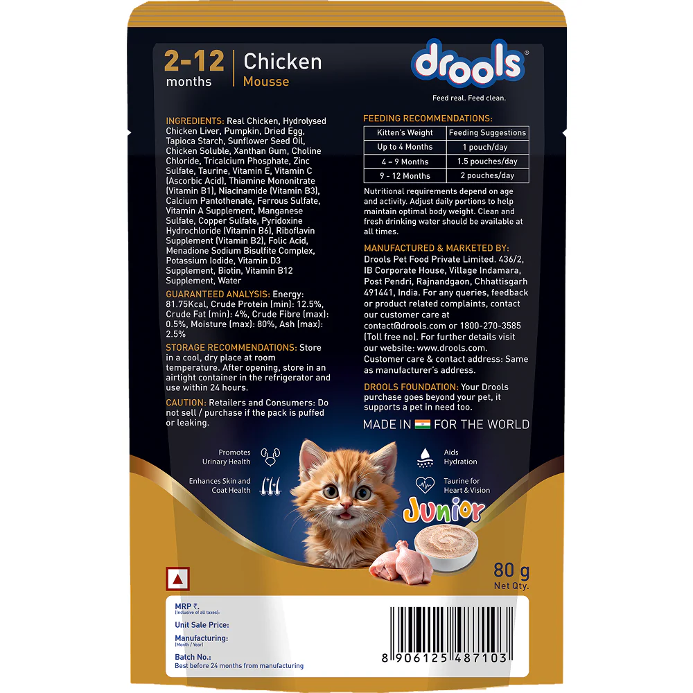 Drools Chicken Mousse Kitten Cat Wet Food - Image 14