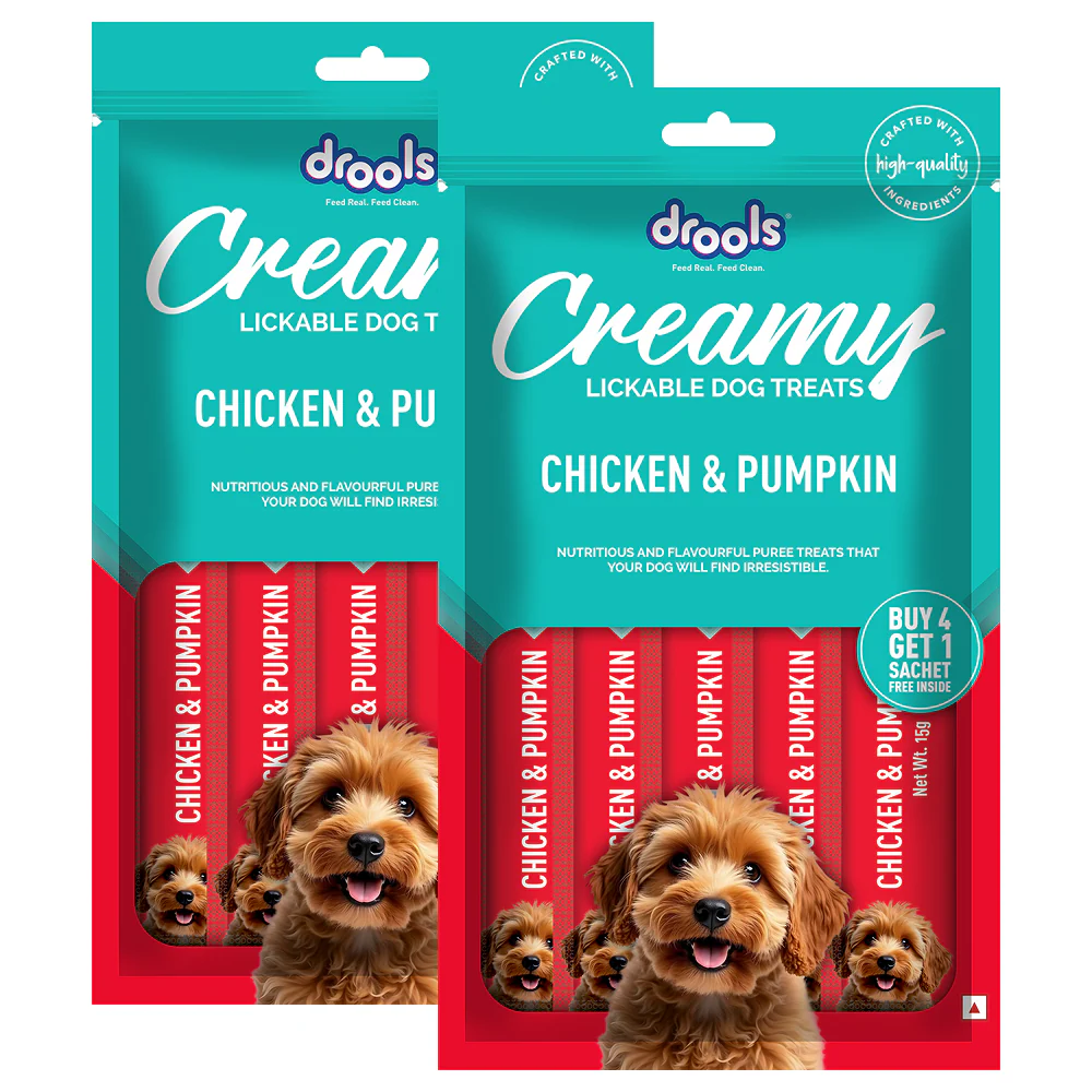 Drools Chicken & Pumpkin Creamy Dog Treats - Image 3