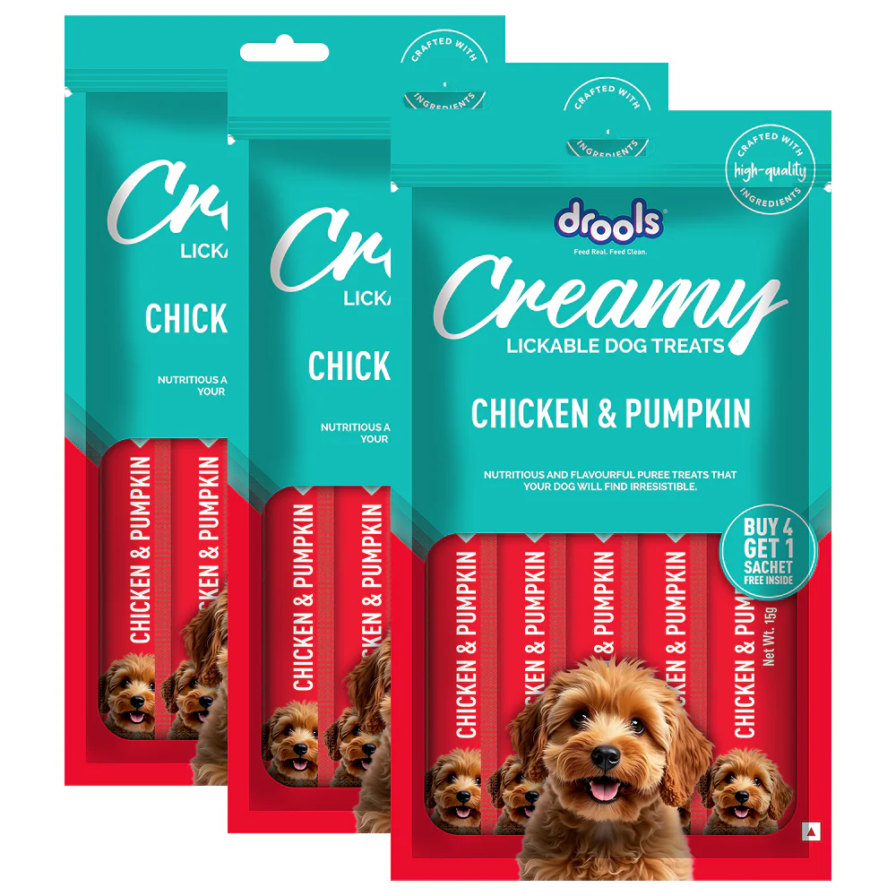 Drools Chicken & Pumpkin Creamy Dog Treats - Image 4