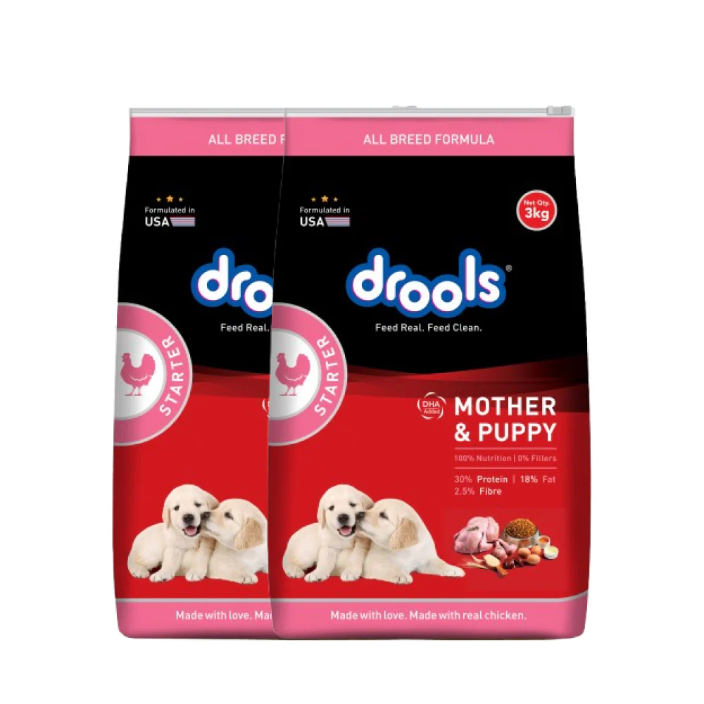 Drools Chicken and Egg Mother and Puppy Dog Dry Food - Image 3