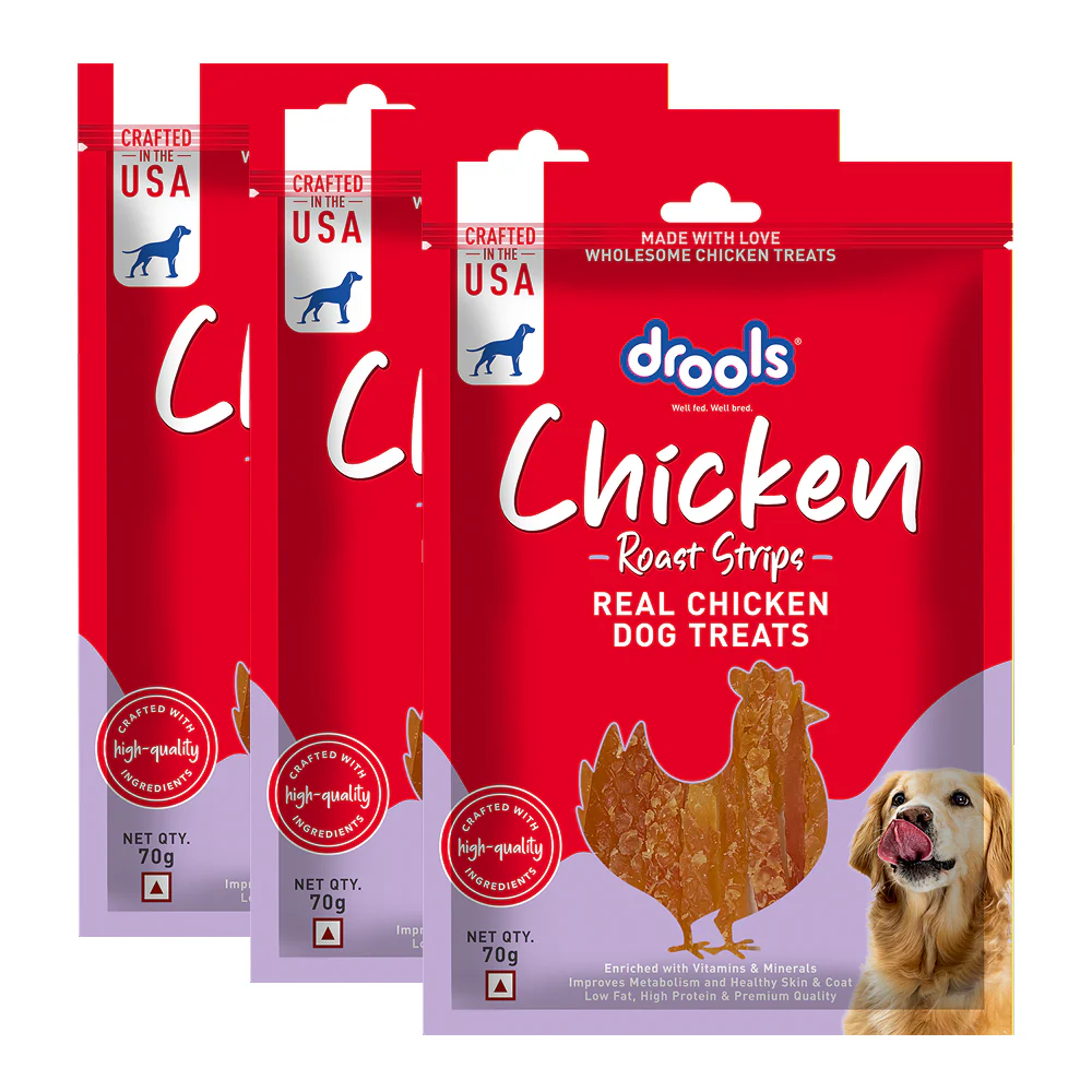 Drools Chicken Roast Strips Dogs Treats - Image 10