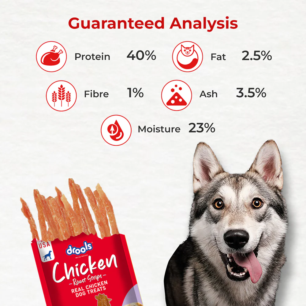 Drools Chicken Roast Strips Dogs Treats - Image 8