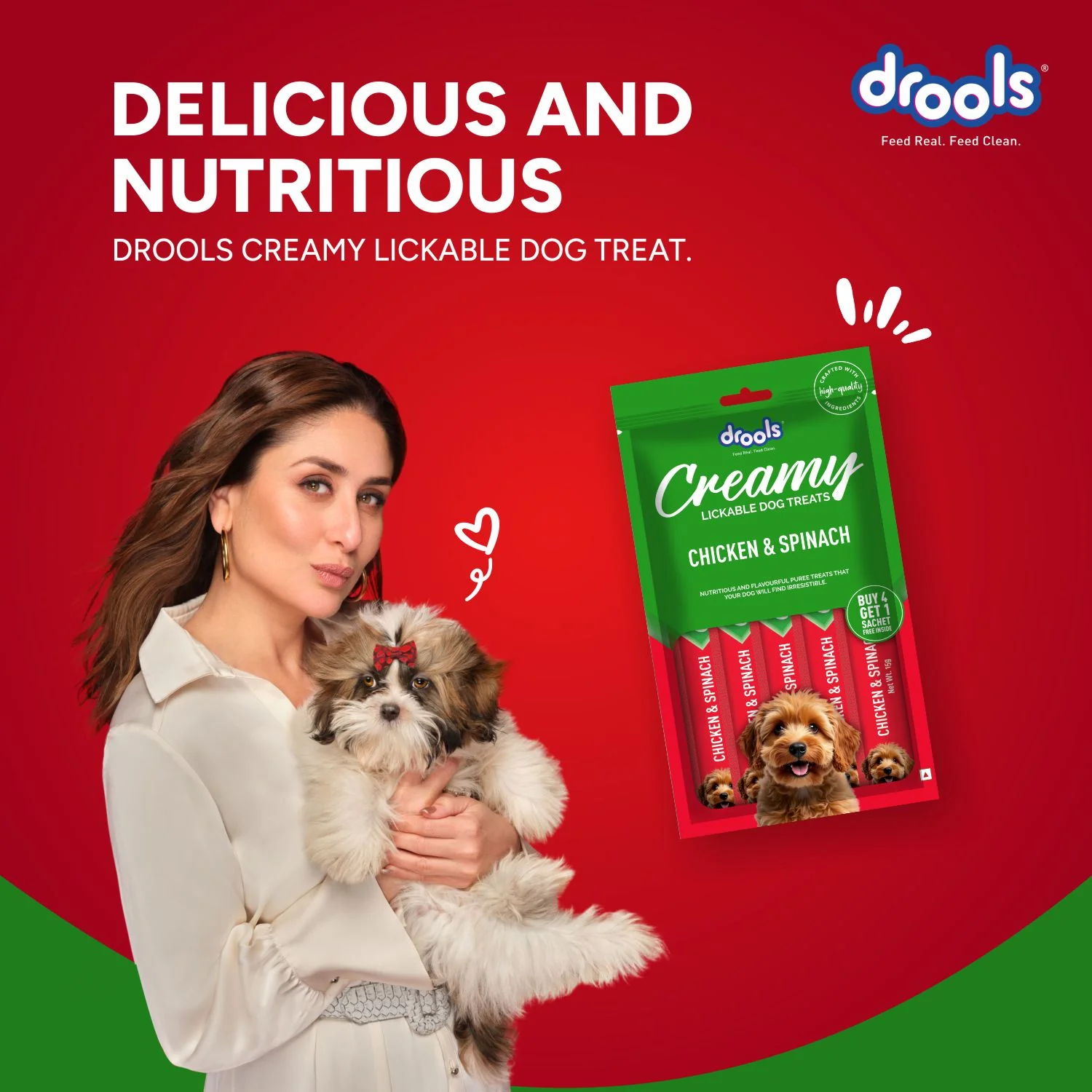 Drools Chicken & Spinach Creamy Dog Treats - Image 6