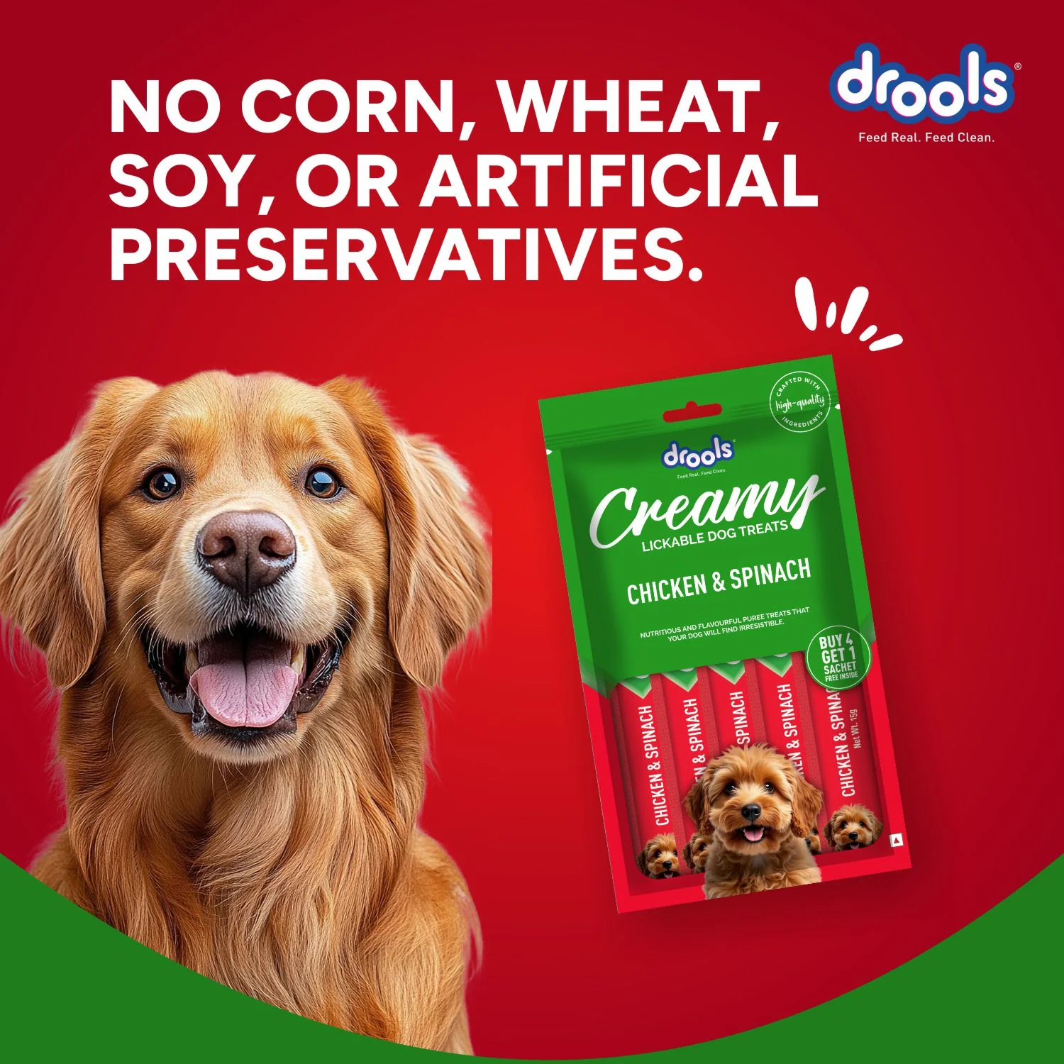 Drools Chicken & Spinach Creamy Dog Treats - Image 8