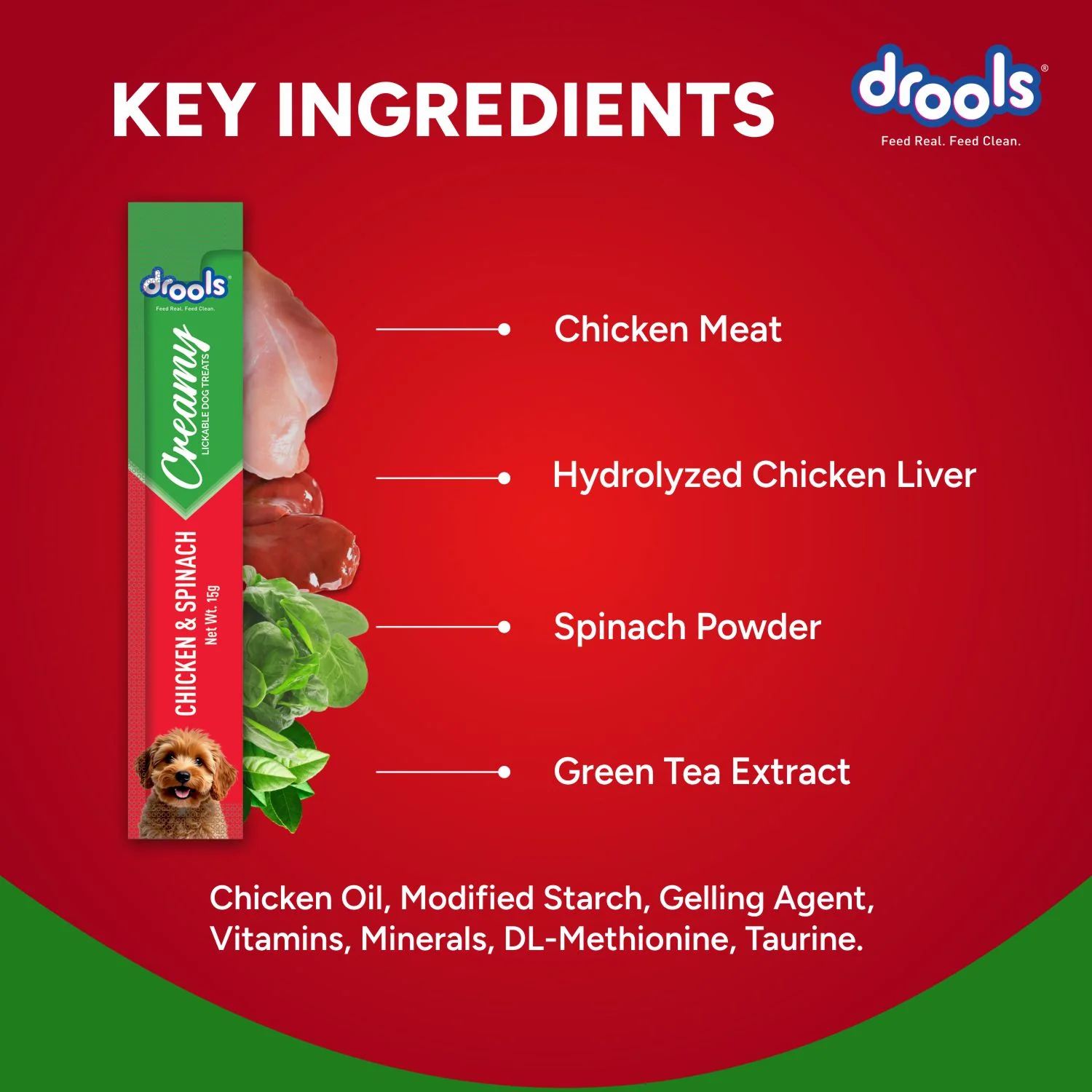 Drools Chicken & Spinach Creamy Dog Treats - Image 9
