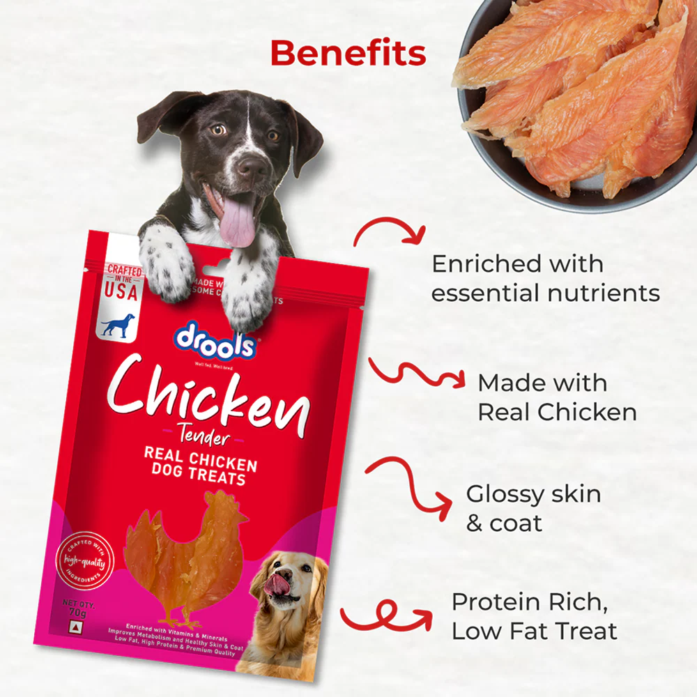 Drools Chicken Tender Dog Treats - Image 5