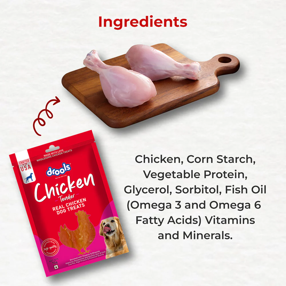 Drools Chicken Tender Dog Treats - Image 7