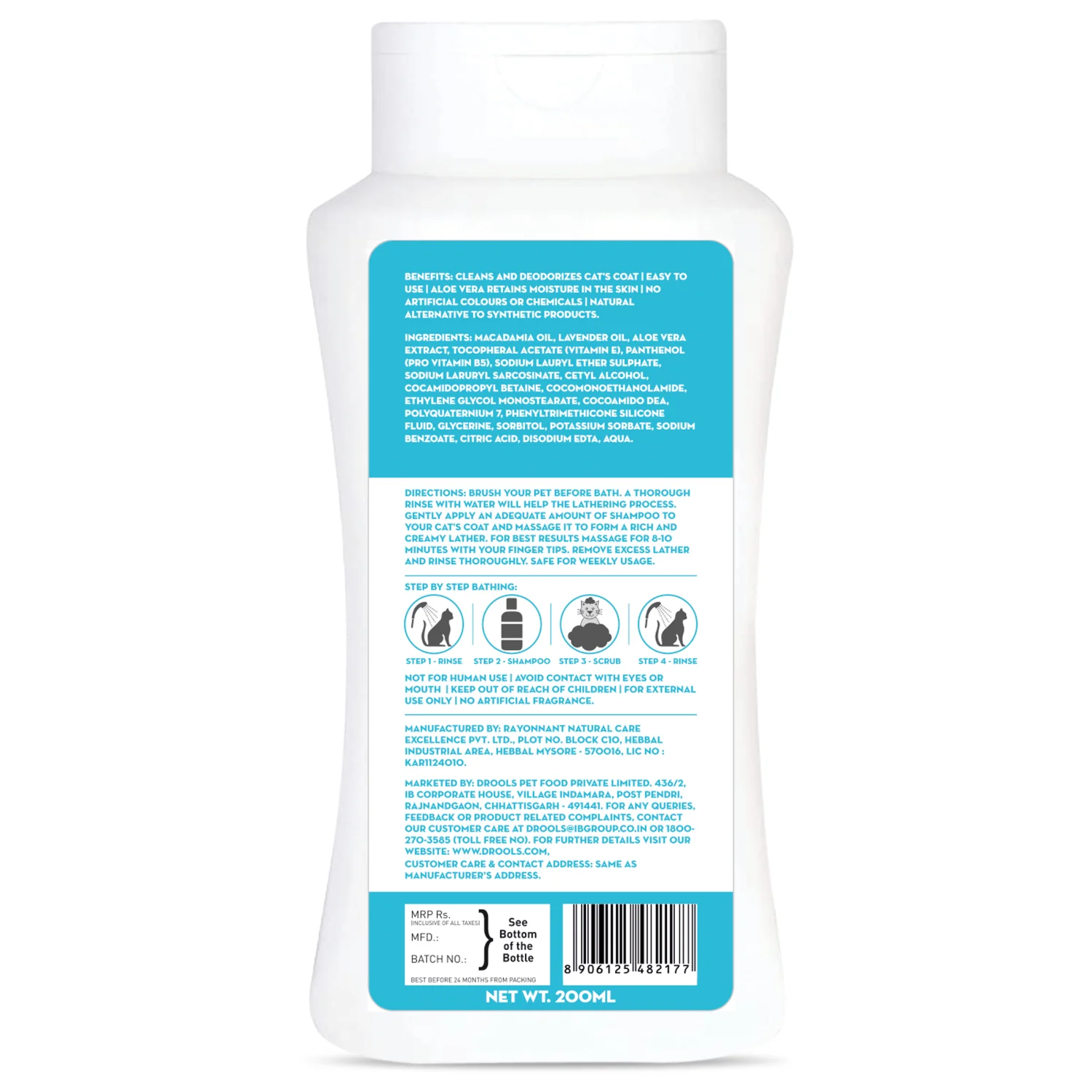 Drools Complete Care Shampoo for Cats - Image 2