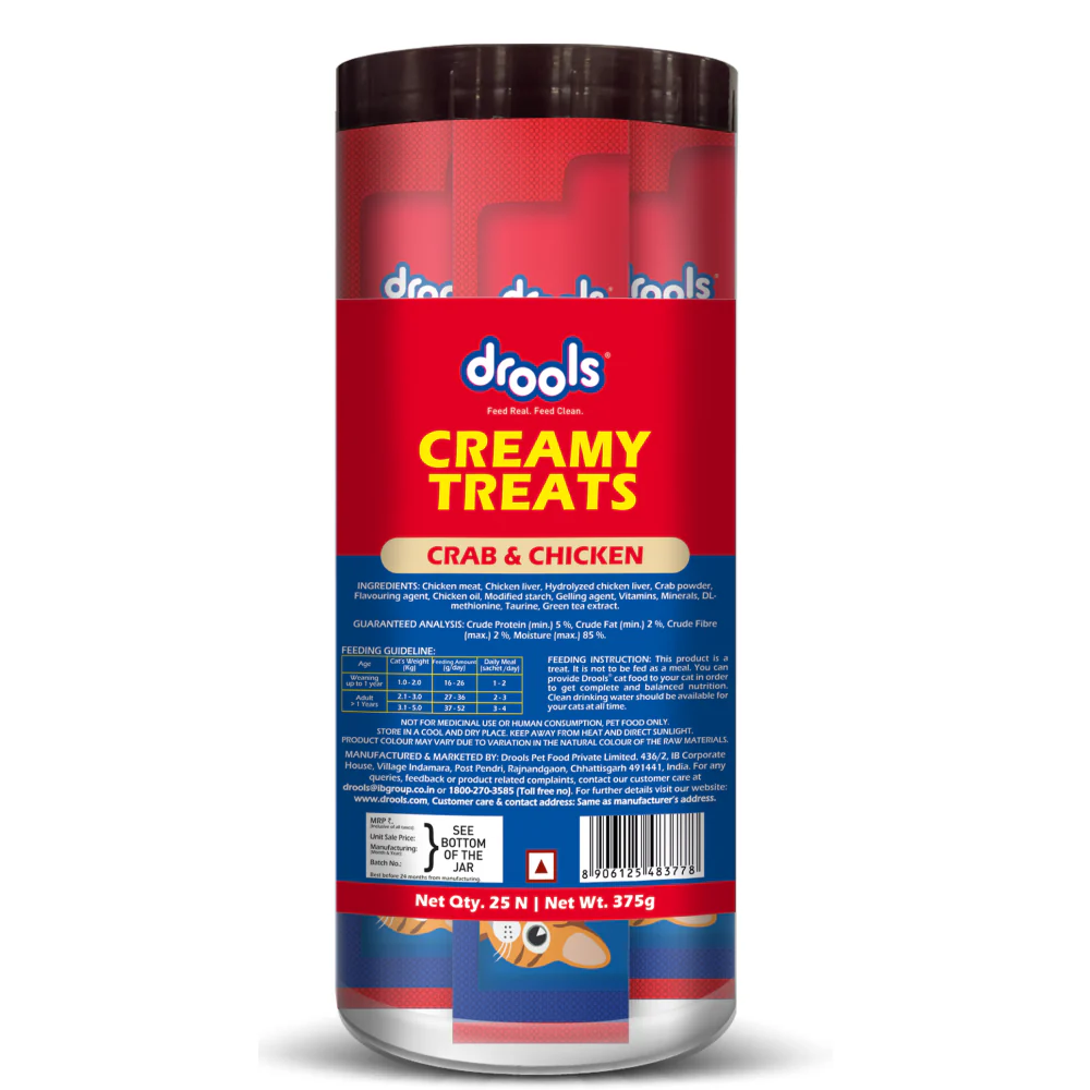 Drools Crab & Chicken Creamy Cat Treats - Image 10