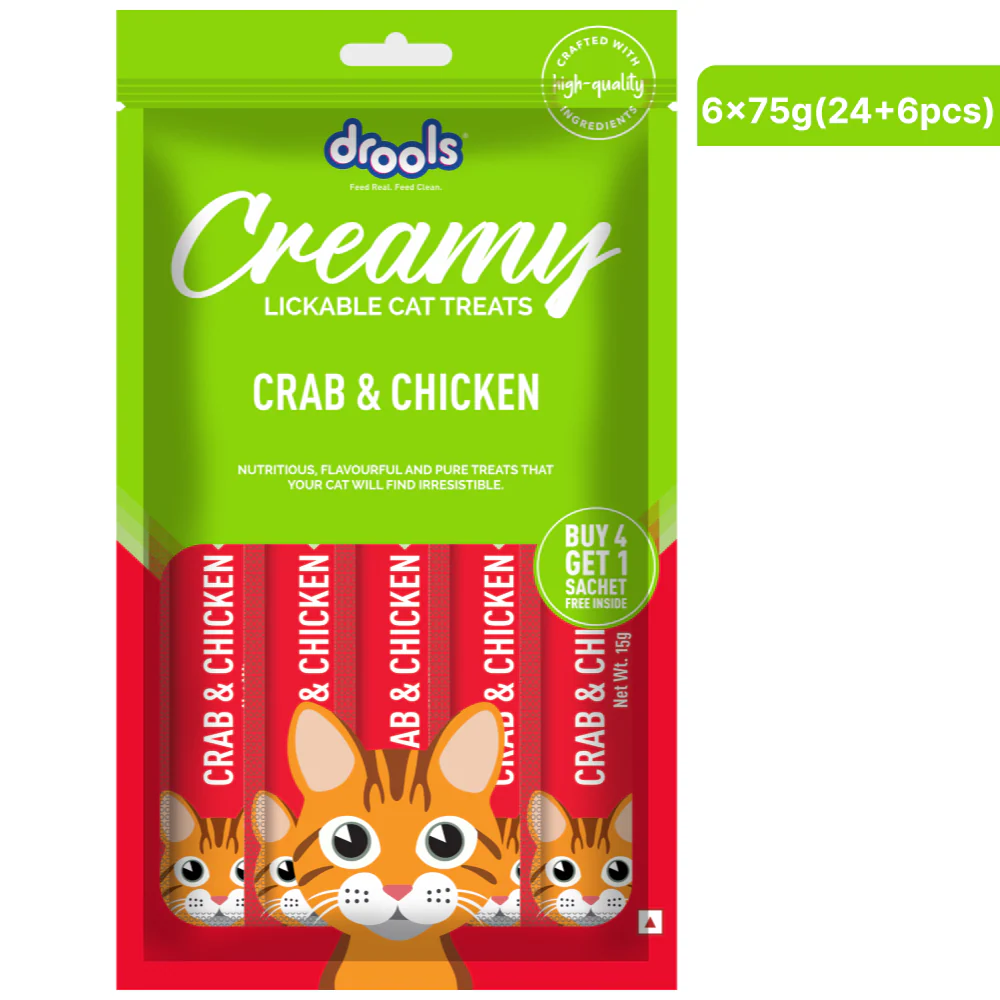 Drools Crab & Chicken Creamy Cat Treats - Image 9