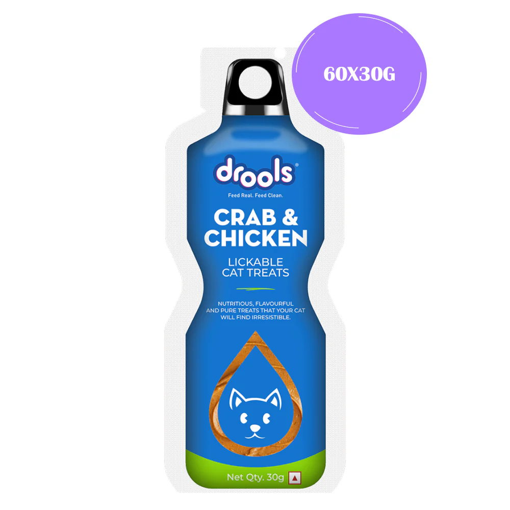 Drools Crab & Chicken Creamy Lickable Cat Treats - Image 6