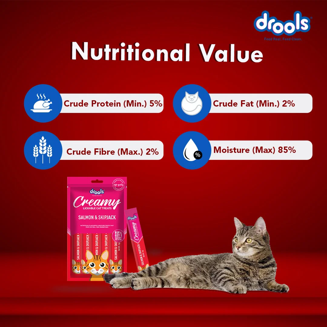 Drools Seafood Medley, Salmon & Skipjack and Crab & Chicken Cat Treats Combo - Image 6