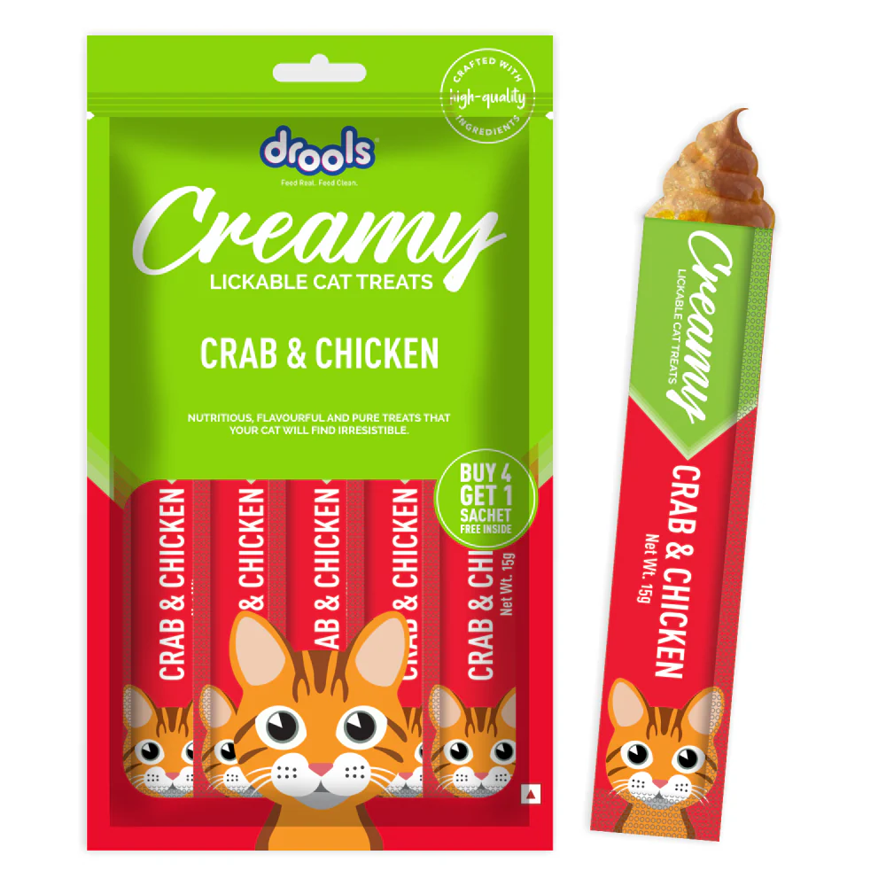 Drools Seafood Medley, Salmon & Skipjack and Crab & Chicken Cat Treats Combo - Image 8