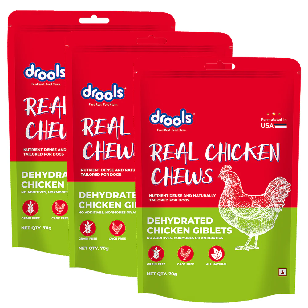 Drools Dehydrated Real Chicken Giblets Chews Treat for Dogs - Image 4