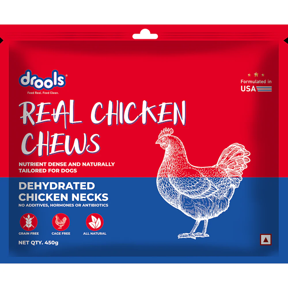 Drools Dehydrated Real Chicken Necks Chews Treat for Dogs - Image 10