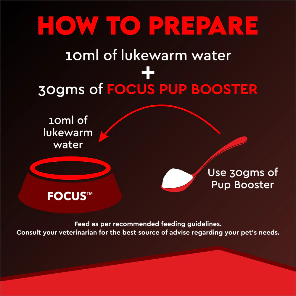 Drools Focus Pup Booster Puppy Weaning Diet for All Breeds (300g) - Image 4