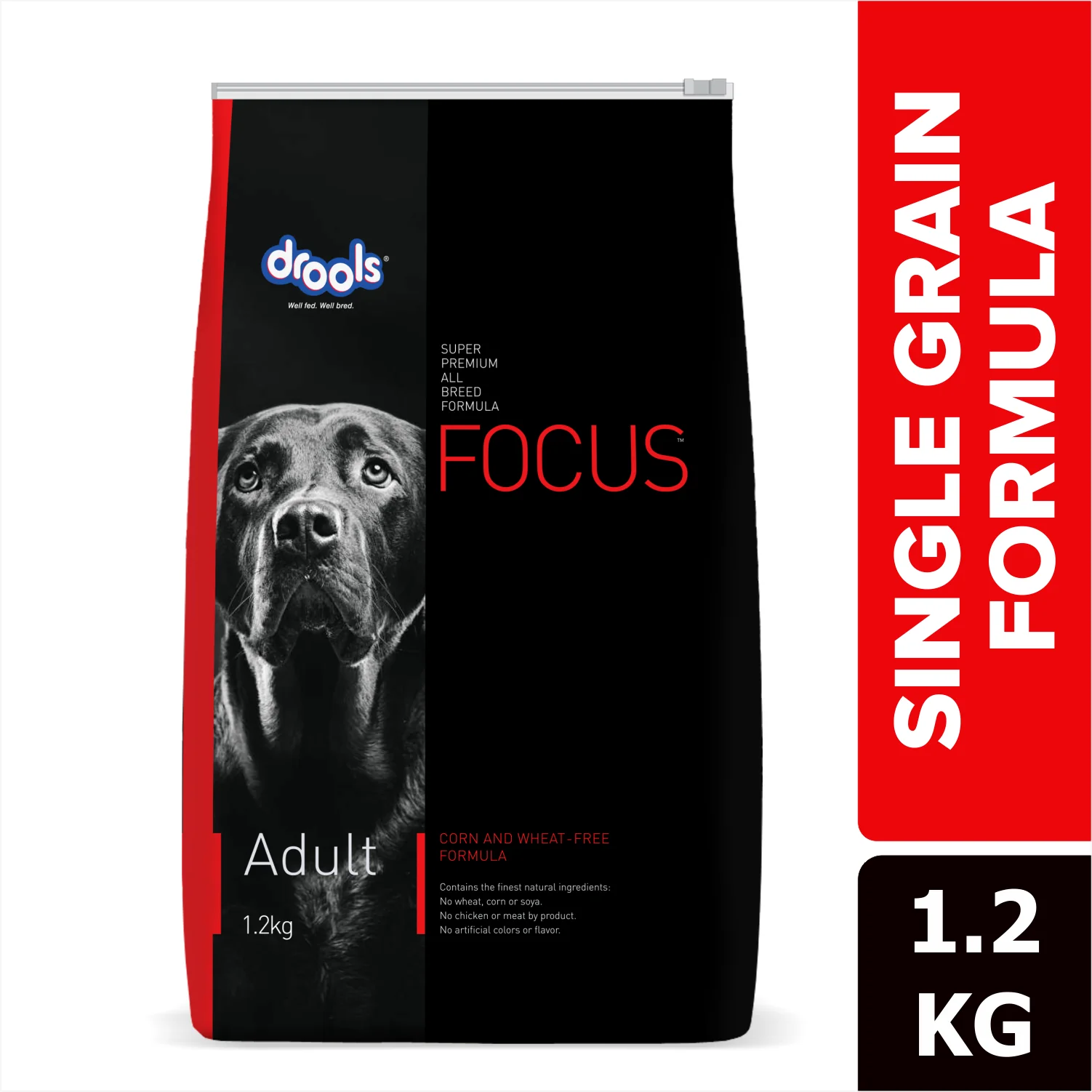 Drools Focus Super Premium Adult Dog Dry Food | Corn & Wheat Free Formula - Image 8