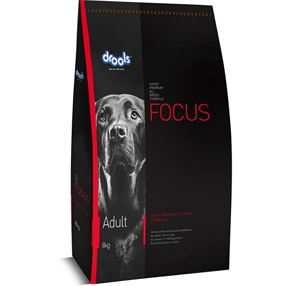 Drools Focus Super Premium Adult Dry Dog Food and Real Chicken & Chicken Liver Chunks in Gravy Adult Dog Wet Food Combo - Image 3