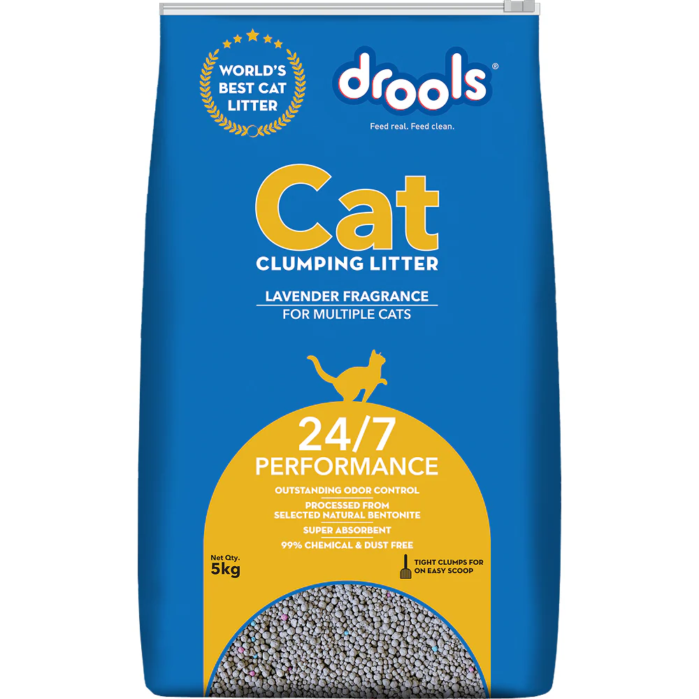 Drools Lavender Scented Clumping Cat Litter - Image 10