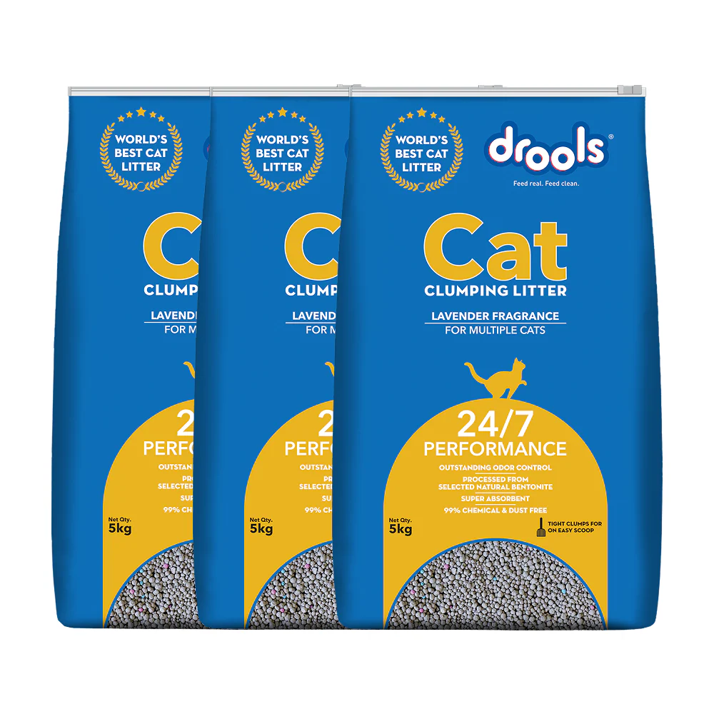 Drools Lavender Scented Clumping Cat Litter - Image 8