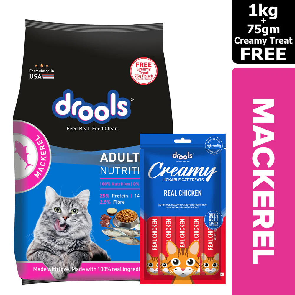 Drools Mackerel Adult Cat Dry Food - Image 10