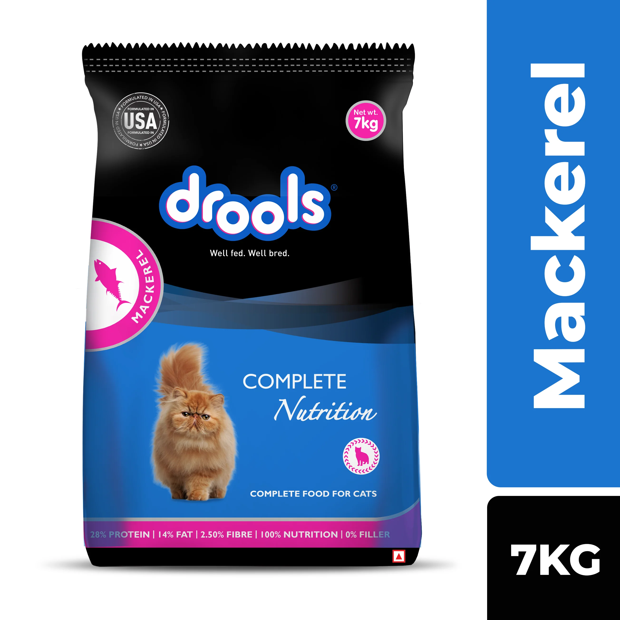 Drools Mackerel Adult Cat Dry Food - Image 5