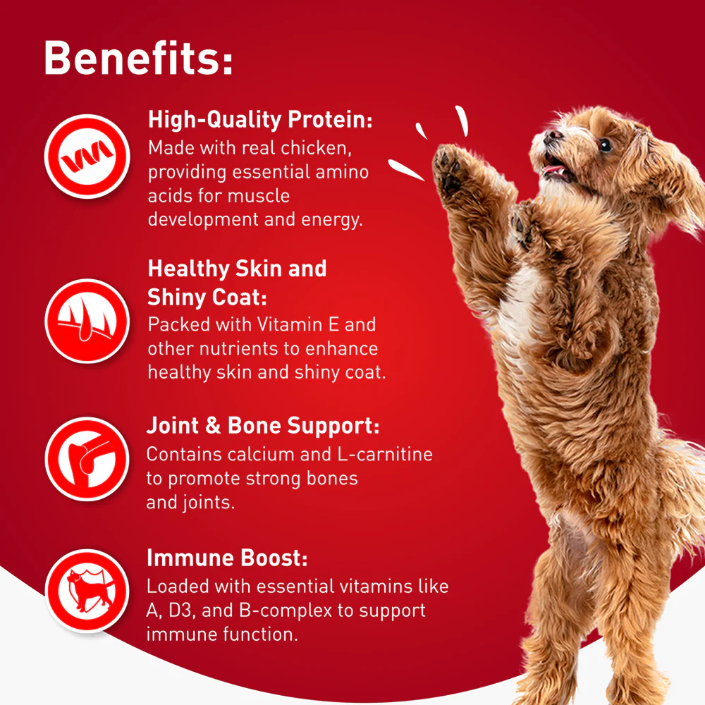 Drools Milk Flavour Chicken Sticks Treat for Dogs - Image 4