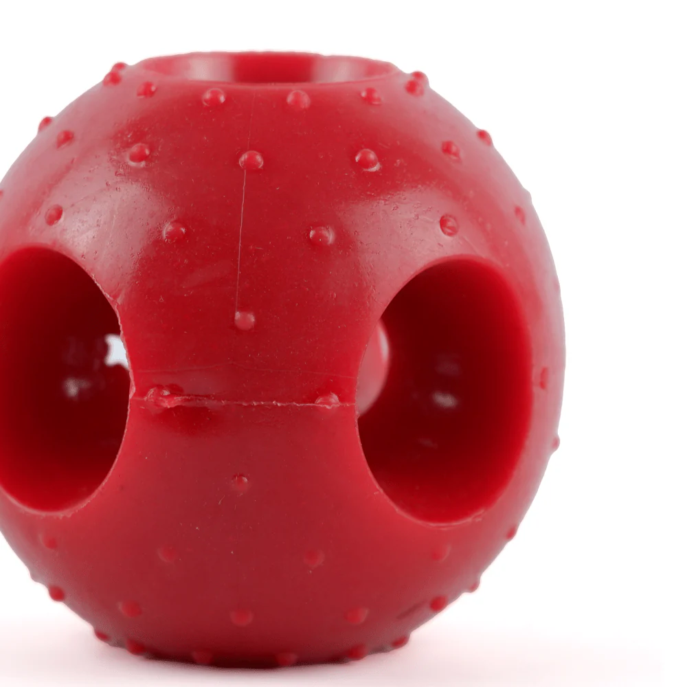 Drools Non Toxic Rubber Hole Ball Teething Toy for Puppies and Dogs | For Aggressive Chewers - Image 7