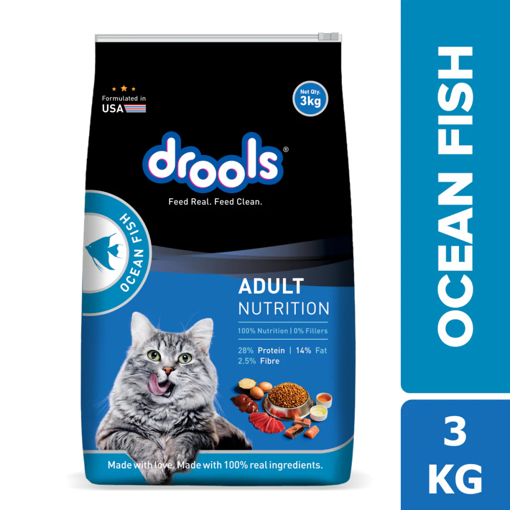 Drools Ocean Fish Adult Cat Dry Food - Image 11