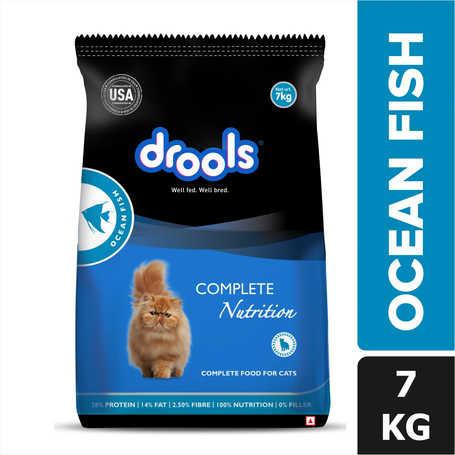 Drools Ocean Fish Adult Cat Dry Food - Image 8