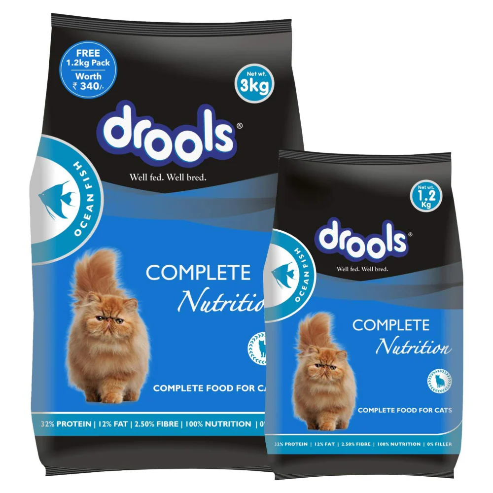 Drools Ocean Fish Adult Cat Dry Food - Image 9