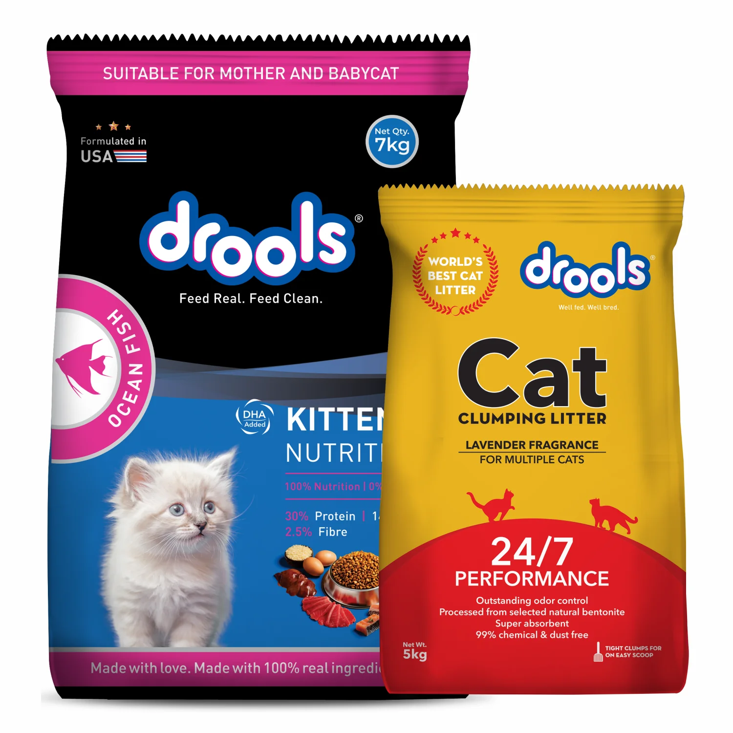 Drools Ocean Fish Kitten Cat Dry Food - Image 13