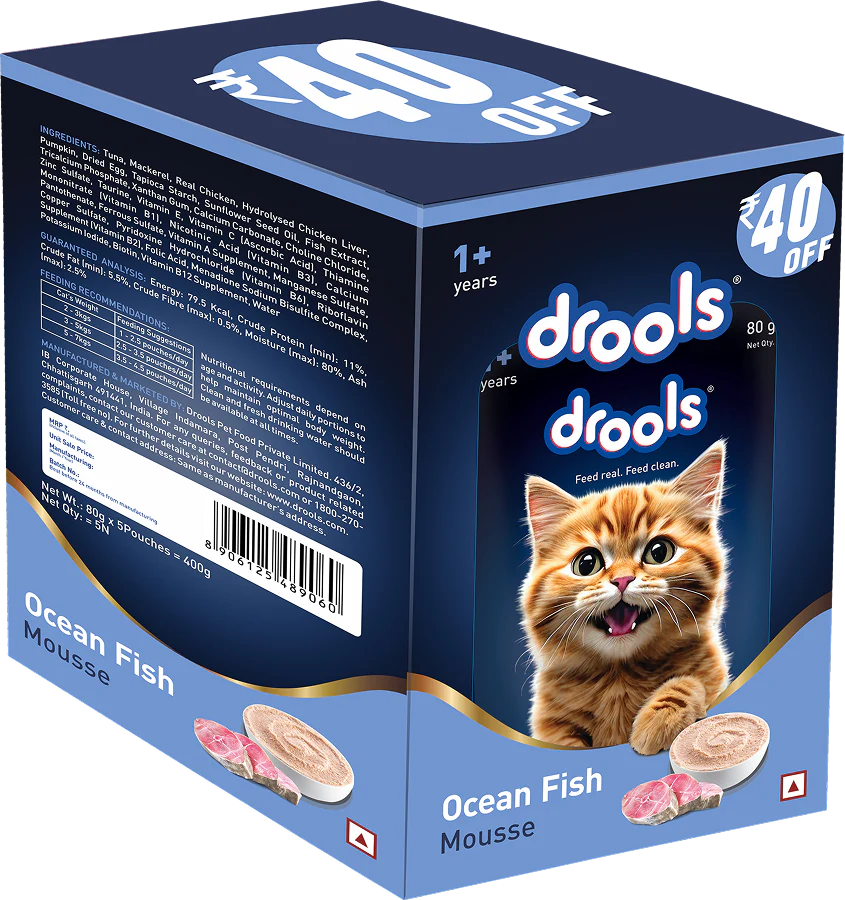 Drools Ocean Fish Mousse Adult Cat Wet Food - Image 2