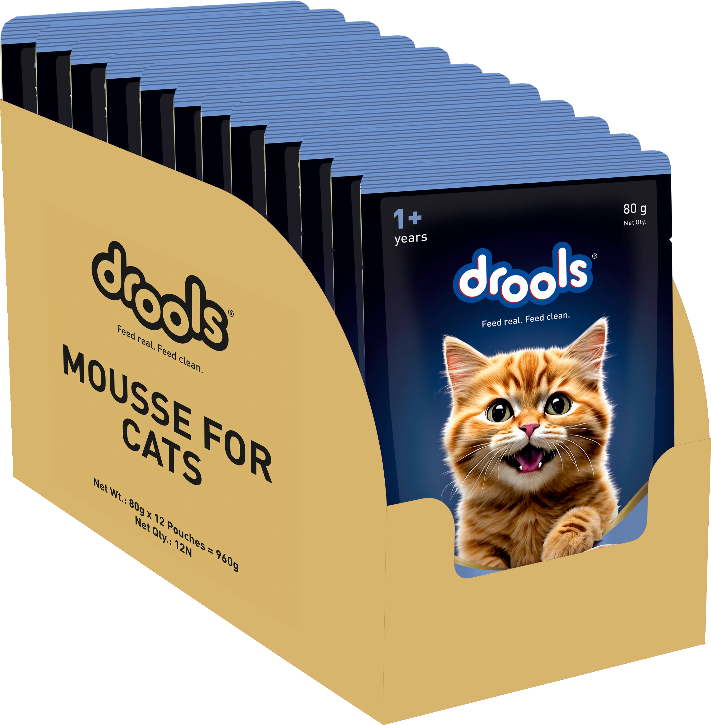 Drools Ocean Fish Mousse Adult Cat Wet Food - Image 3