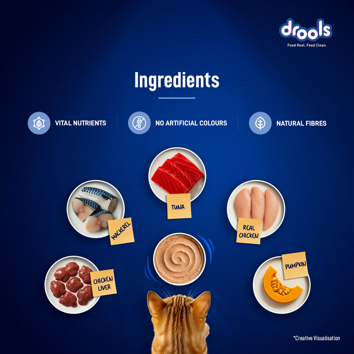 Drools Ocean Fish Mousse Adult Cat Wet Food - Image 5