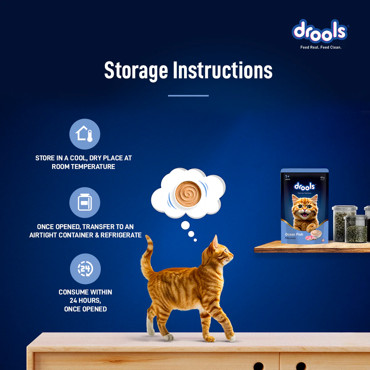 Drools Ocean Fish Mousse Adult Cat Wet Food - Image 6