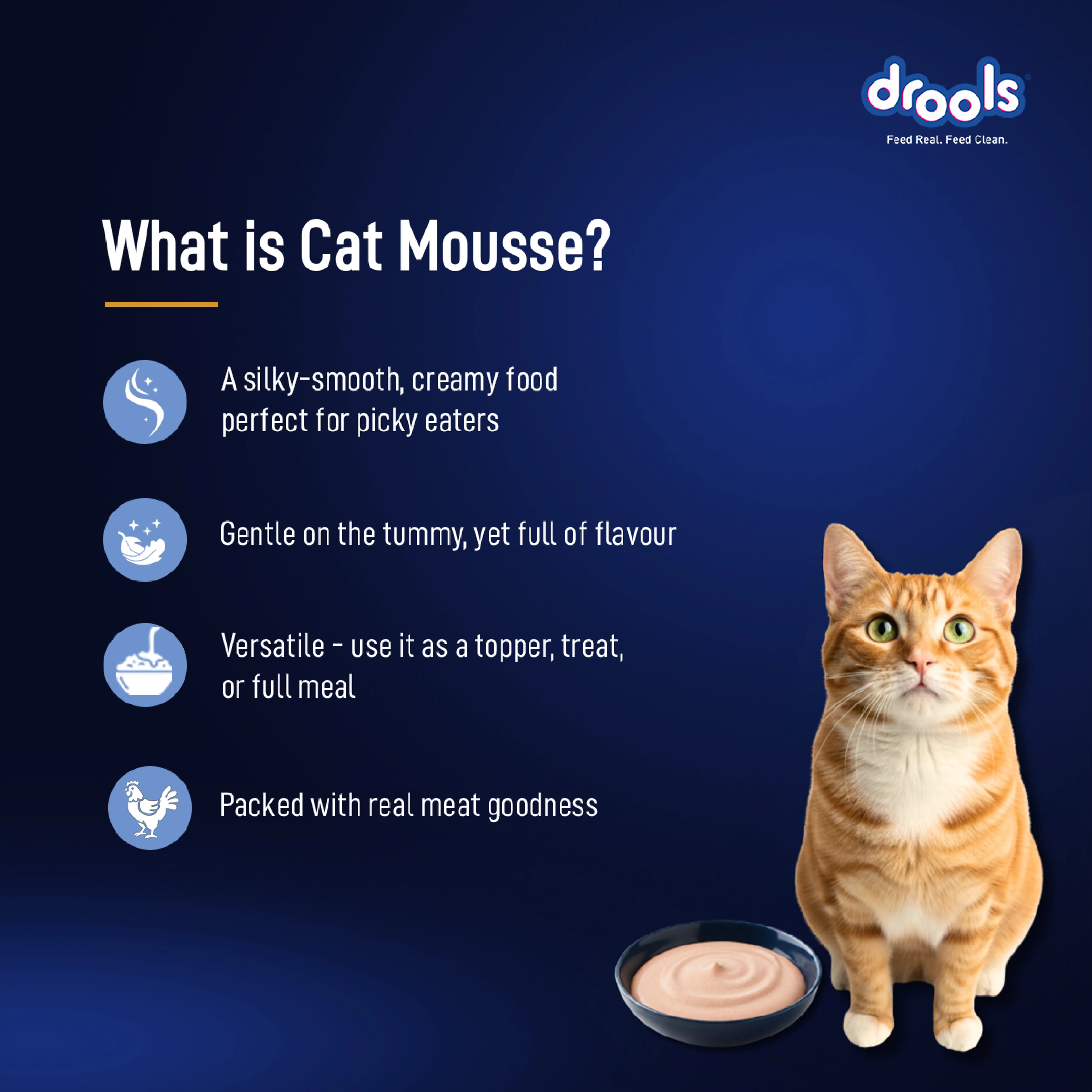 Drools Ocean Fish Mousse Adult Cat Wet Food - Image 9