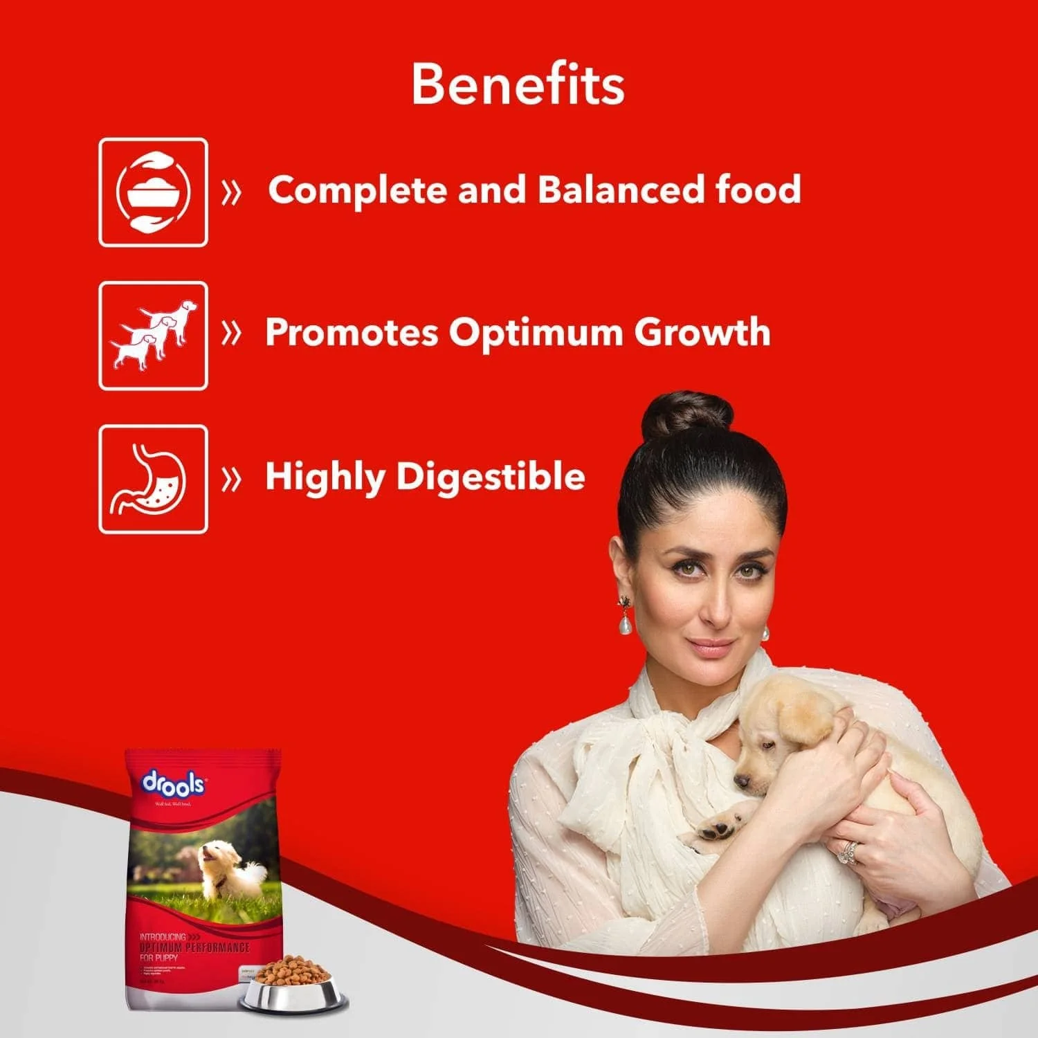 Drools Optimum Performance Puppy Dog Dry Food - Image 2