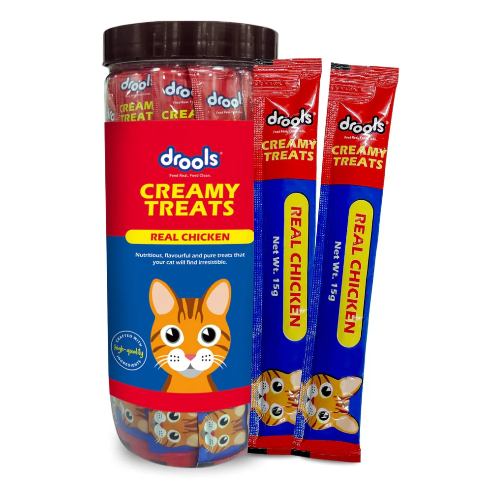 Drools Real Chicken Creamy Cat Treats - Image 2