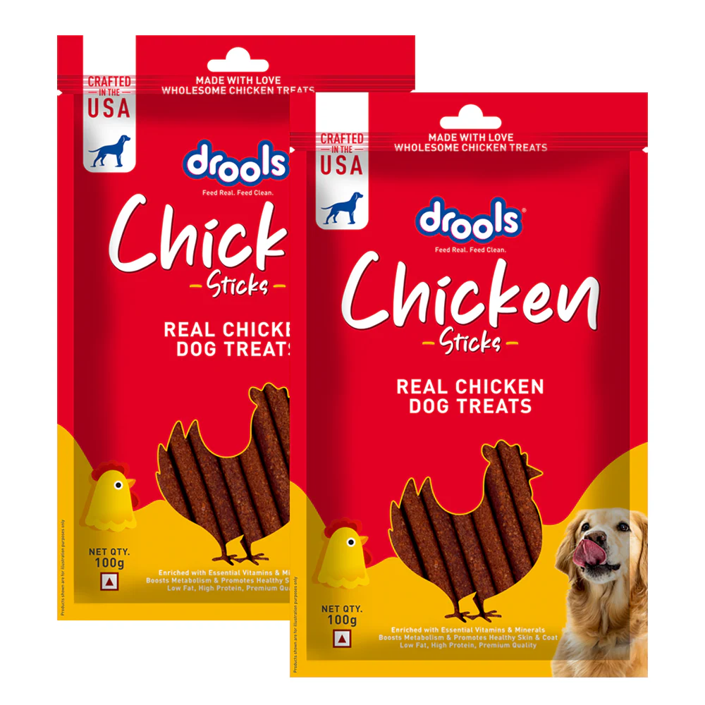 Drools Real Chicken Flavour Sticks Treat for Dogs - Image 3