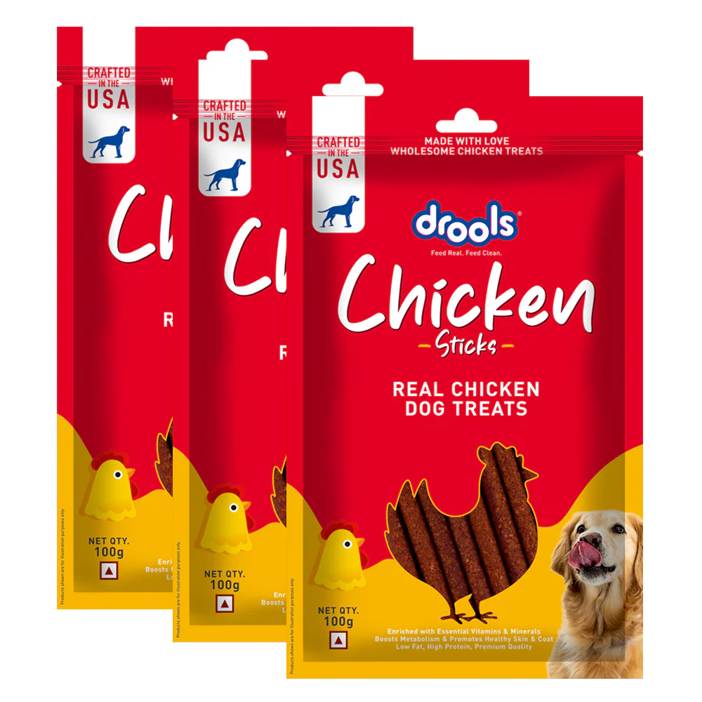 Drools Real Chicken Flavour Sticks Treat for Dogs - Image 4