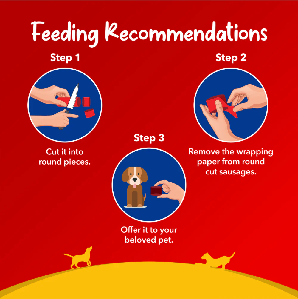 Drools Real Chicken Sausage Dog Treats (Jar) - Image 6