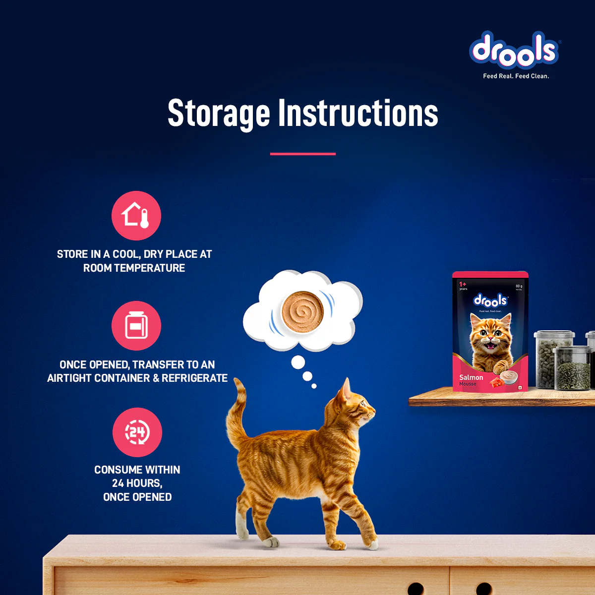 Drools Salmon Mousse Adult Cat Wet Food - Image 6