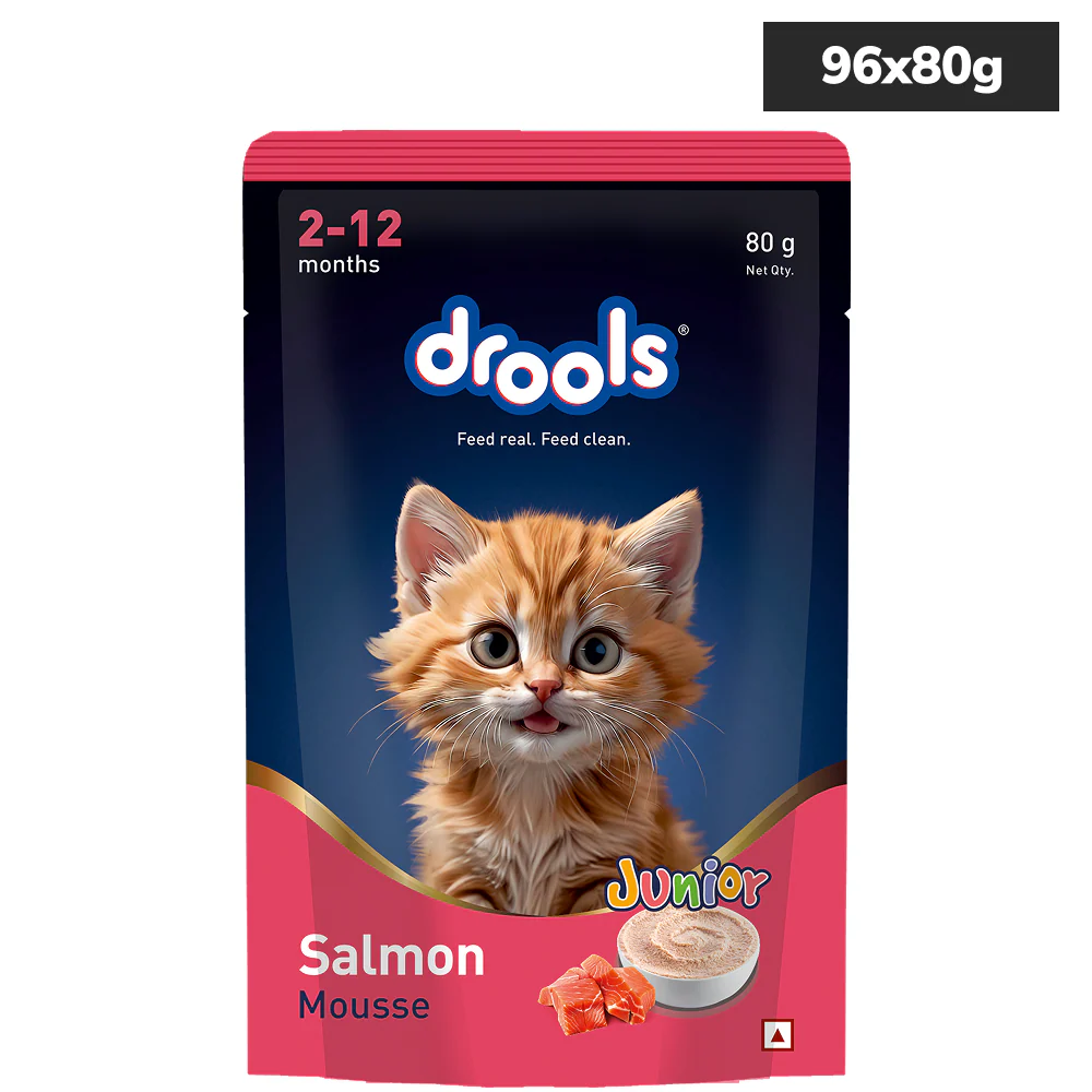 Drools Salmon Mousse Kitten Cat Wet Food - Image 18