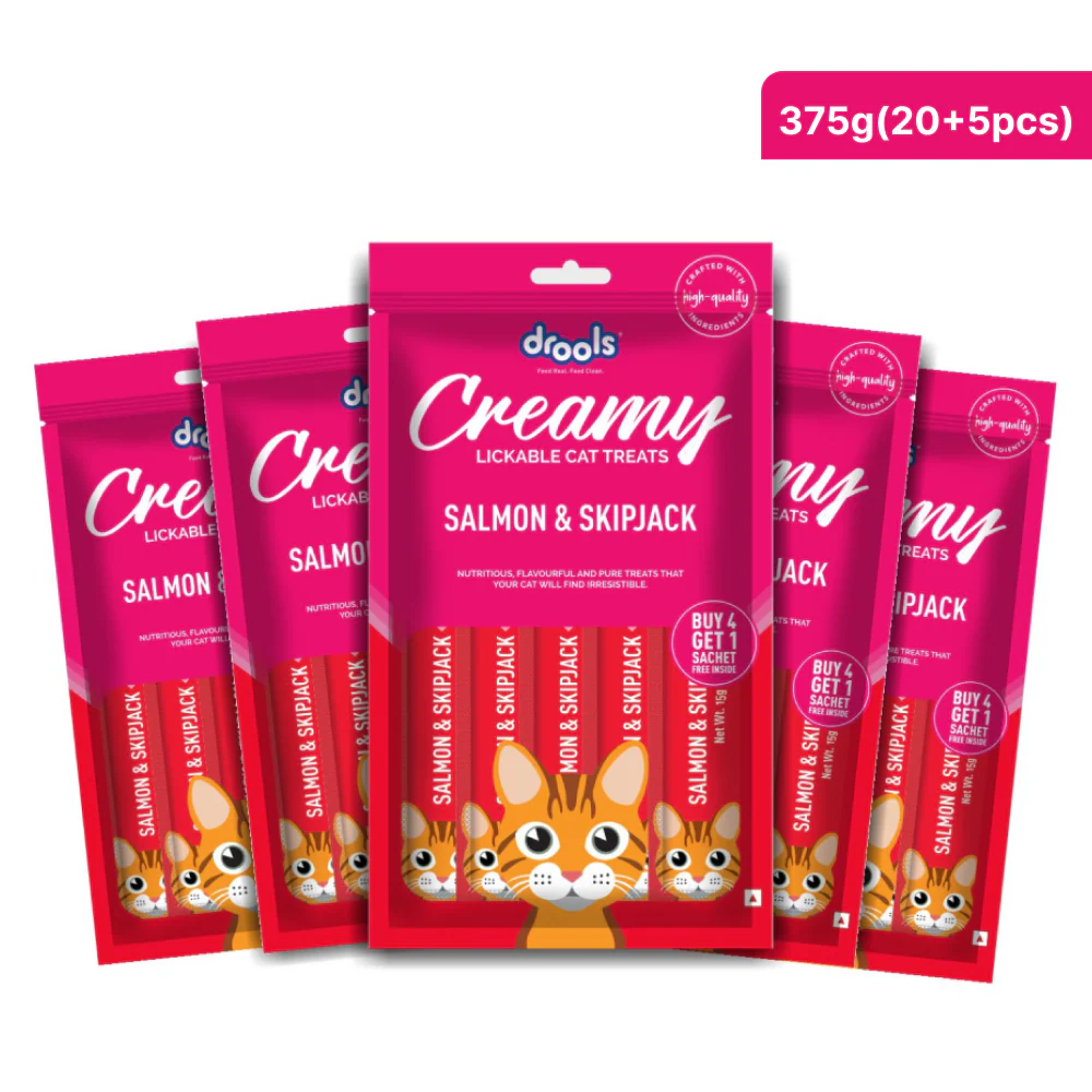 Drools Salmon & Skipjack Creamy Cat Treats - Image 11