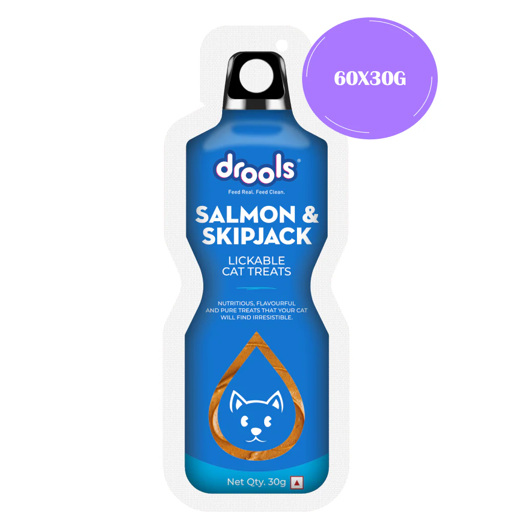 Drools Salmon & Skipjack Creamy Lickable Cat Treats - Image 5